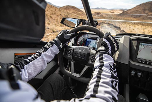 RIDER-CENTRIC COMFORT